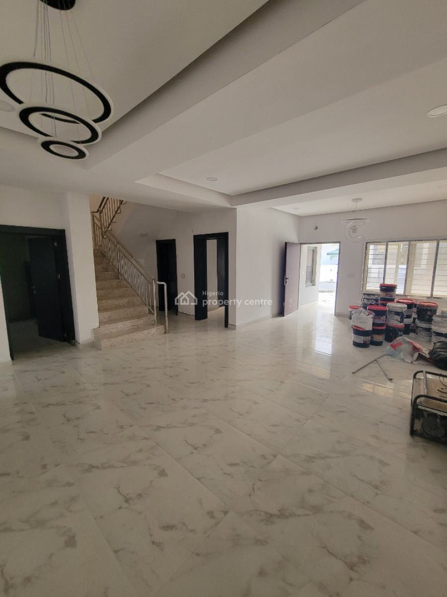 Newly Built Self Serviced 4 Bedroom Terrace Duplex with Bq, Lekki Expressway, Lekki, Lagos, Terraced Duplex for Rent