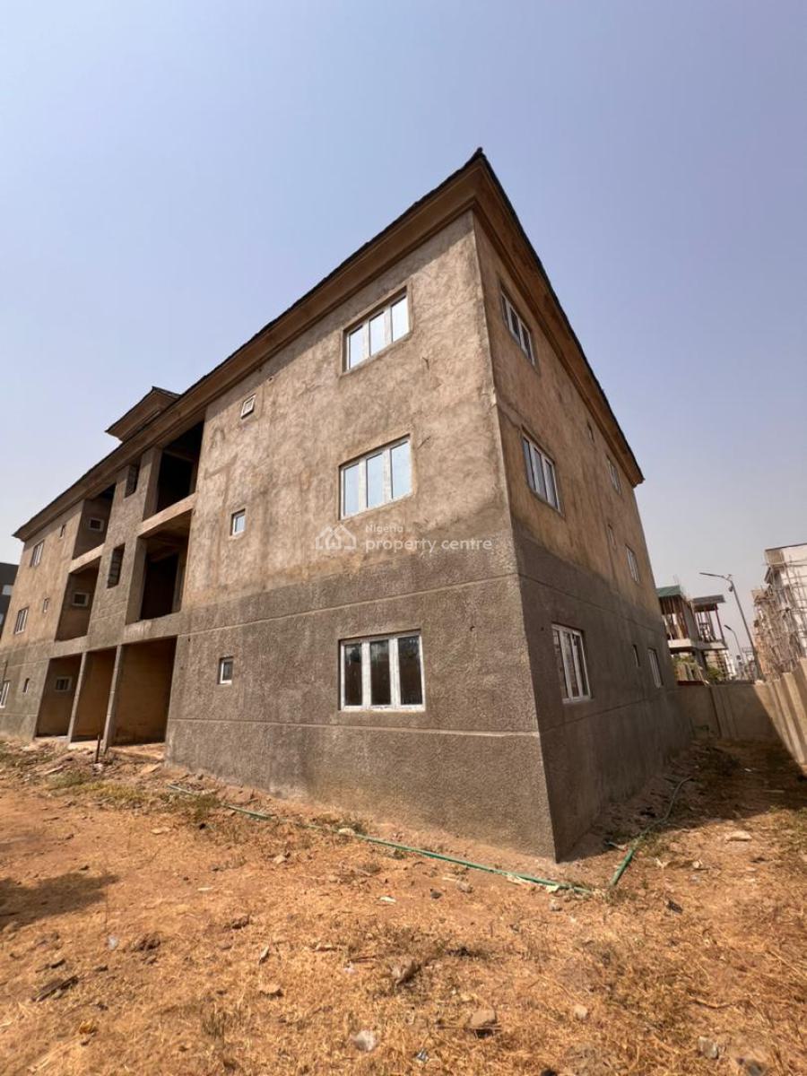 3bedroom Semi Finished Apartment, Dakibiyu, Wuye, Abuja, Block of Flats for Sale