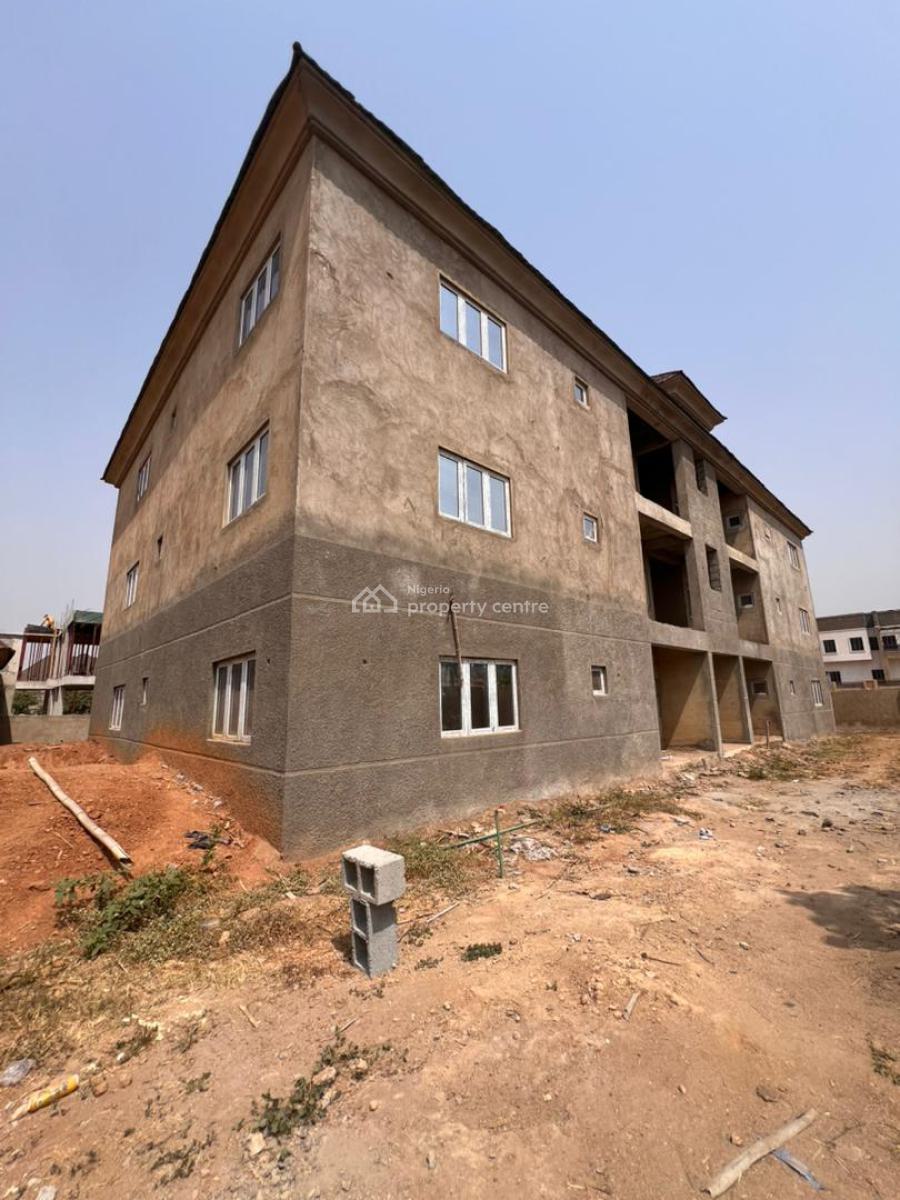 3bedroom Semi Finished Apartment, Dakibiyu, Wuye, Abuja, Block of Flats for Sale