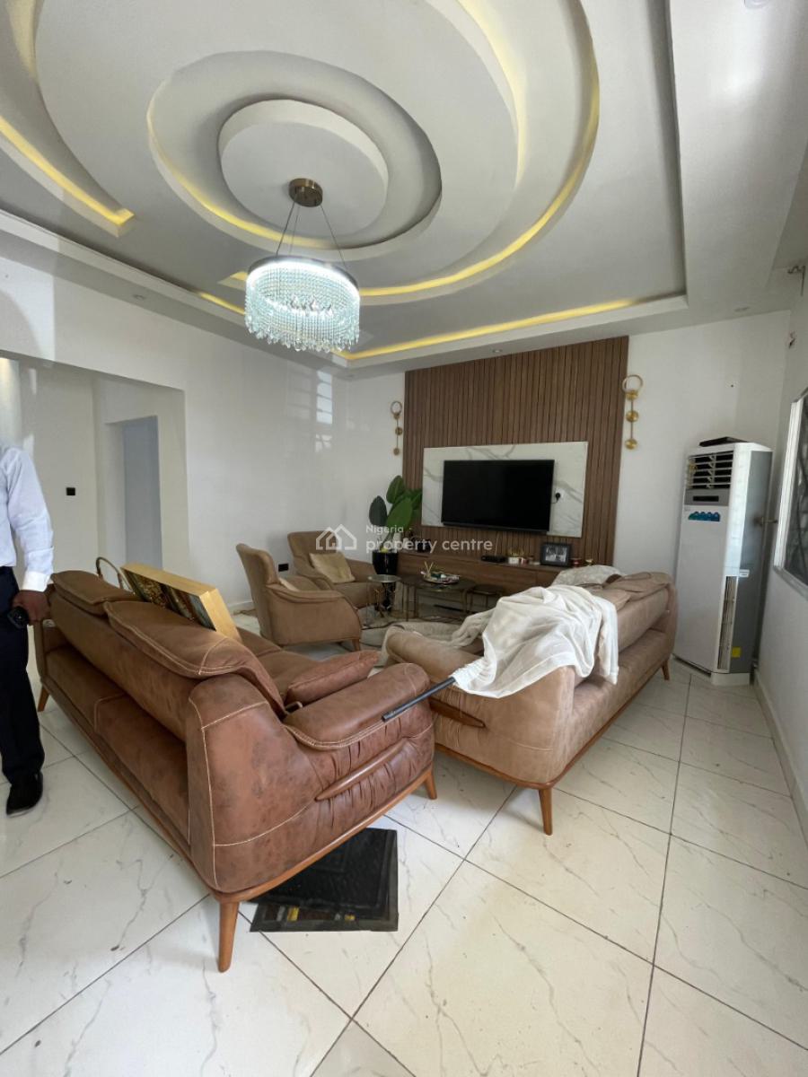 Luxury Furnished and Serviced 3bedroom Flat in an Estate, Katampe Main Behind Aso Radio, Katampe, Abuja, Flat / Apartment for Rent