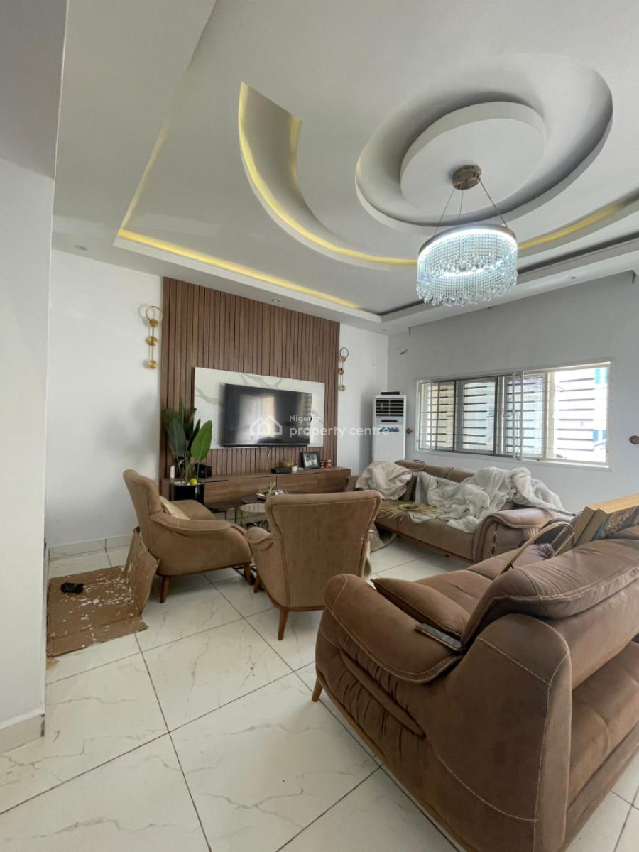 Luxury Furnished and Serviced 3bedroom Flat in an Estate, Katampe Main Behind Aso Radio, Katampe, Abuja, Flat / Apartment for Rent