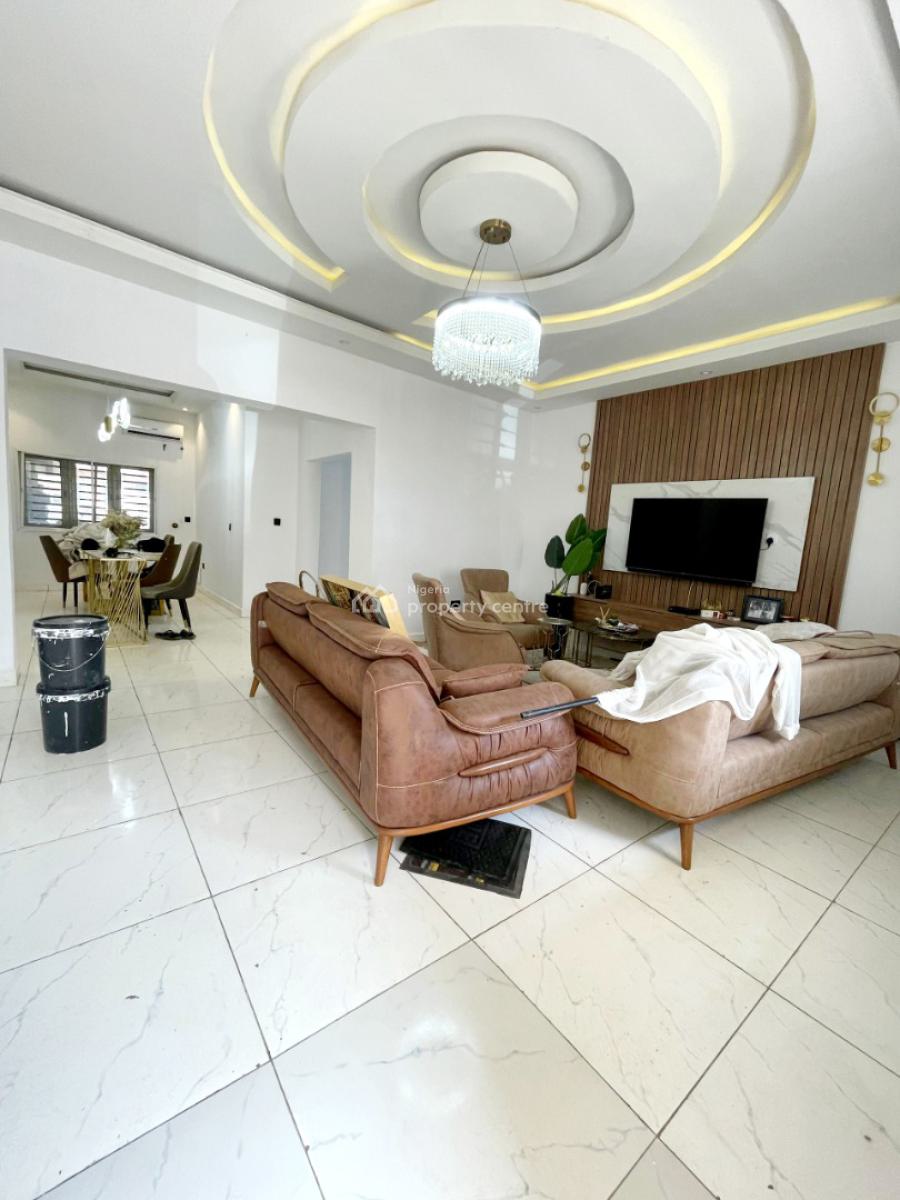 Luxury Furnished and Serviced 3bedroom Flat in an Estate, Katampe Main Behind Aso Radio, Katampe, Abuja, Flat / Apartment for Rent