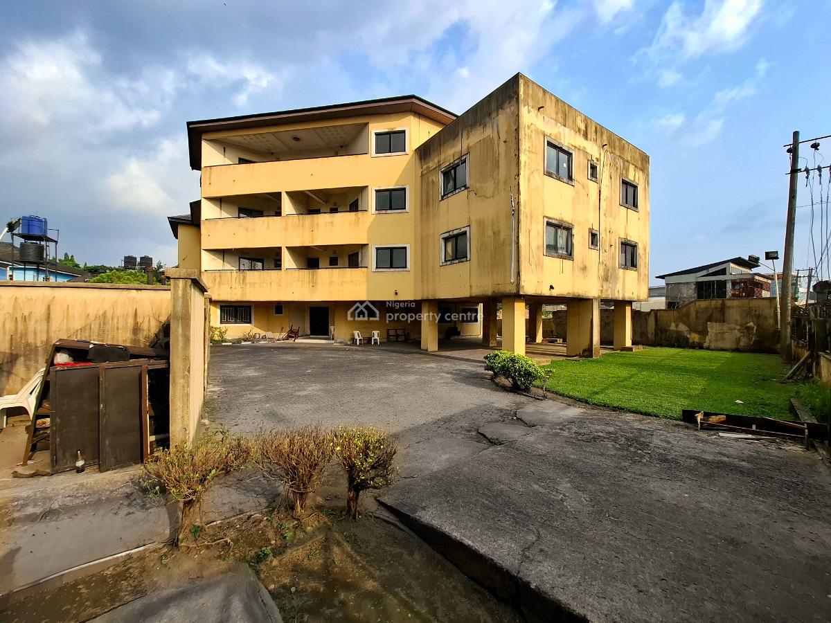 3 Bedroom Block of Flats with a Swimming Pool, Bq & Transformer, Gra Phase 2, Port Harcourt, Rivers, Block of Flats for Sale