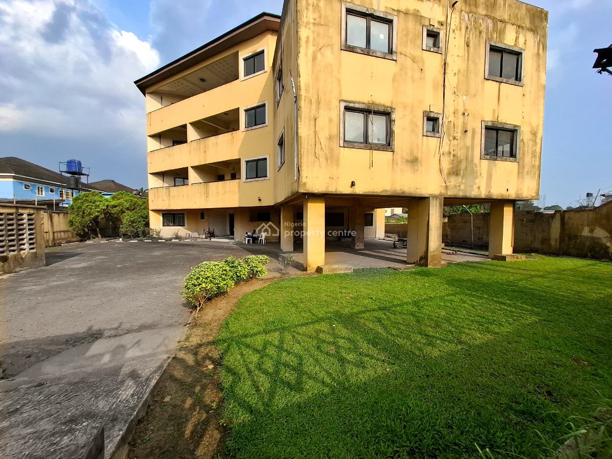 3 Bedroom Block of Flats with a Swimming Pool, Bq & Transformer, Gra Phase 2, Port Harcourt, Rivers, Block of Flats for Sale