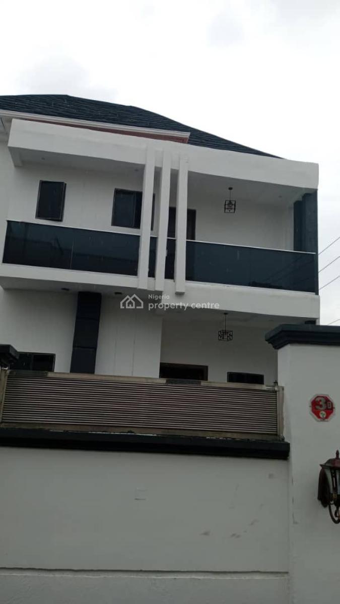 Tastefully Finished 4 Bedroom Detached Duplex with Solar, Lekki Palm City Estate, Ajah, Lagos, Detached Duplex for Rent