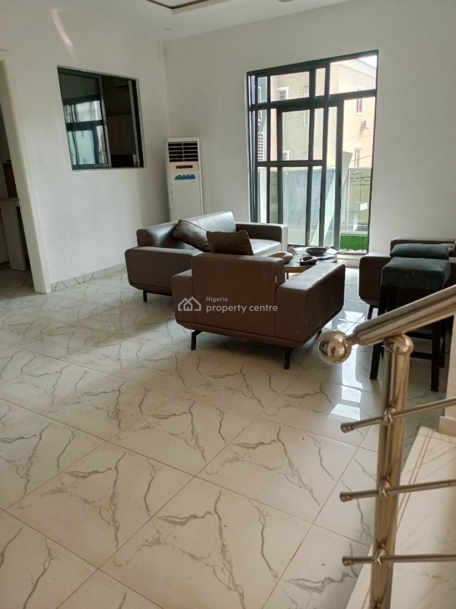 Furnished 3bedroom Maisonette 24/7 Light Elevator, High Brow Area, Ikate Elegushi, Lekki, Lagos, House for Rent