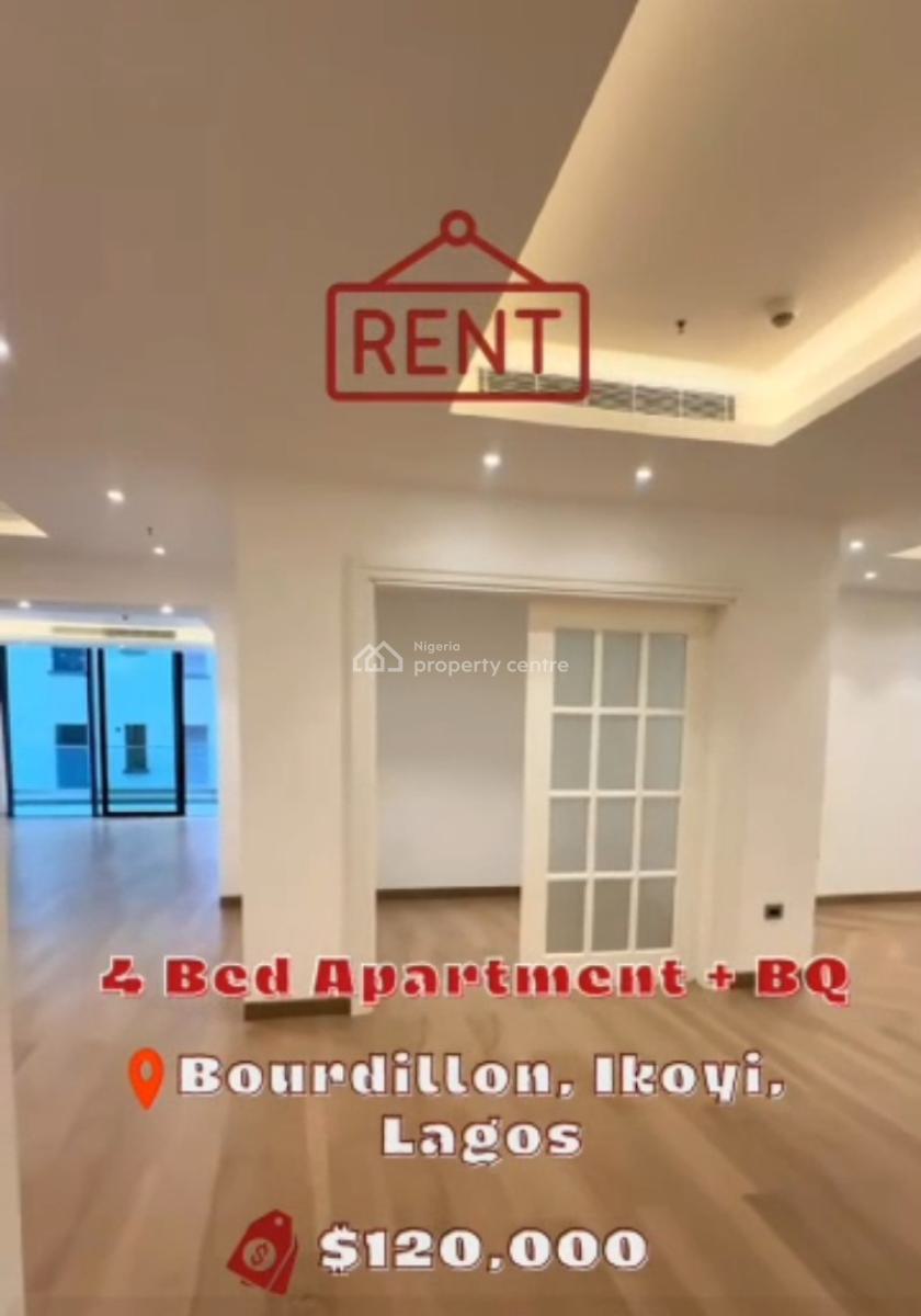 Luxury 4 Bedroom Apartment, Thoughtfully Designed for Comfort, Privacy, Old Ikoyi, Ikoyi, Lagos, Flat / Apartment for Rent