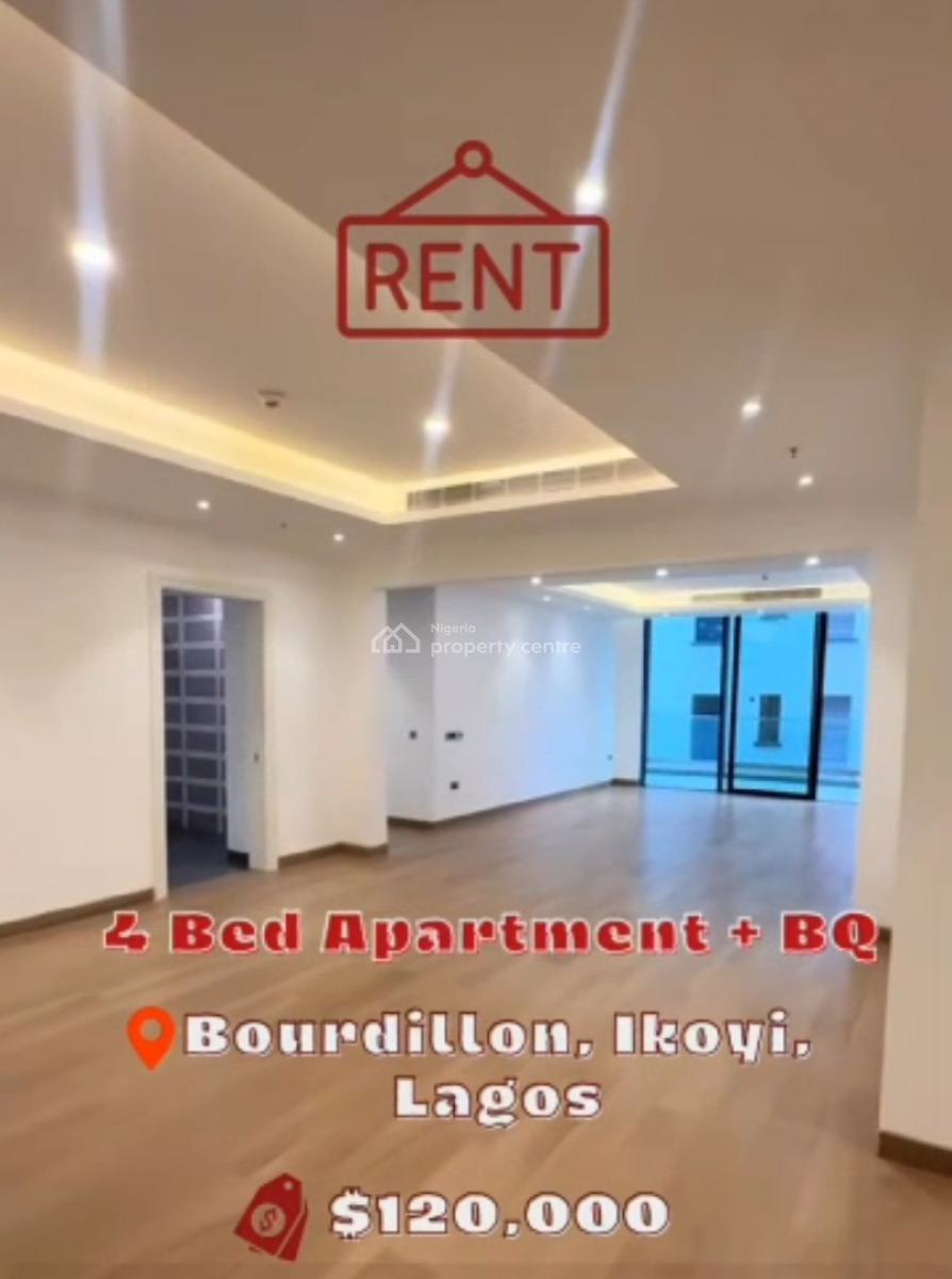 Luxury 4 Bedroom Apartment, Thoughtfully Designed for Comfort, Privacy, Old Ikoyi, Ikoyi, Lagos, Flat / Apartment for Rent