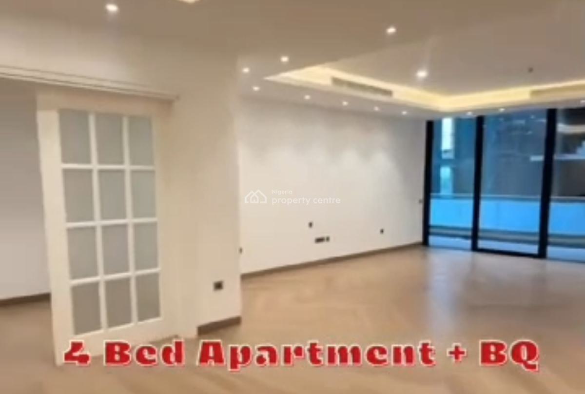 Luxury 4 Bedroom Apartment, Thoughtfully Designed for Comfort, Privacy, Buordilon Road, Old Ikoyi, Ikoyi, Lagos, Flat / Apartment for Rent