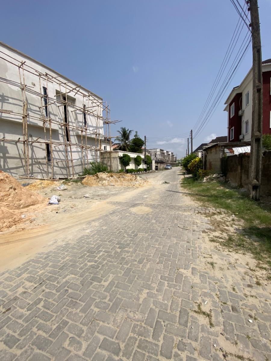 Carcass Building on a Full Plot, Gated Estate By Blenco Supermarket, Sangotedo, Ajah, Lagos, Land for Sale