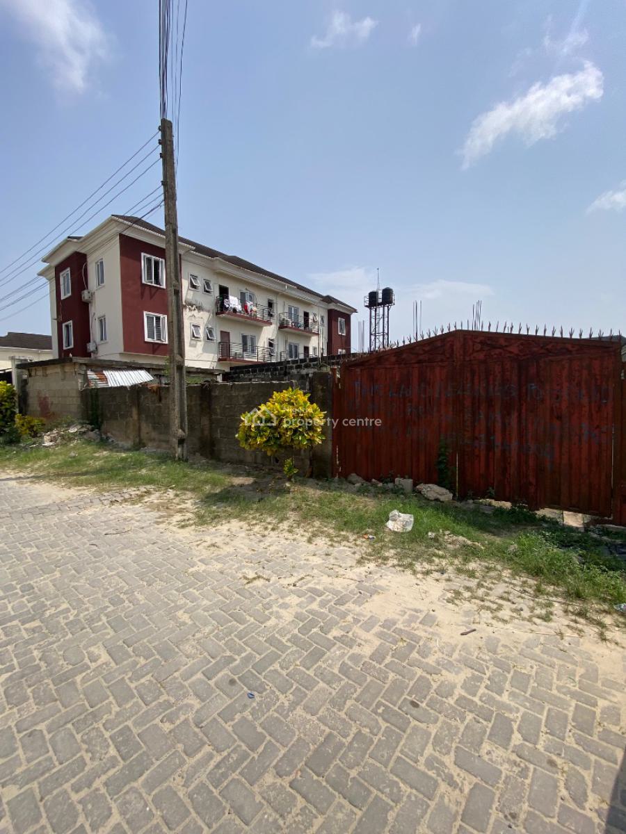 Carcass Building on a Full Plot, Gated Estate By Blenco Supermarket, Sangotedo, Ajah, Lagos, Land for Sale