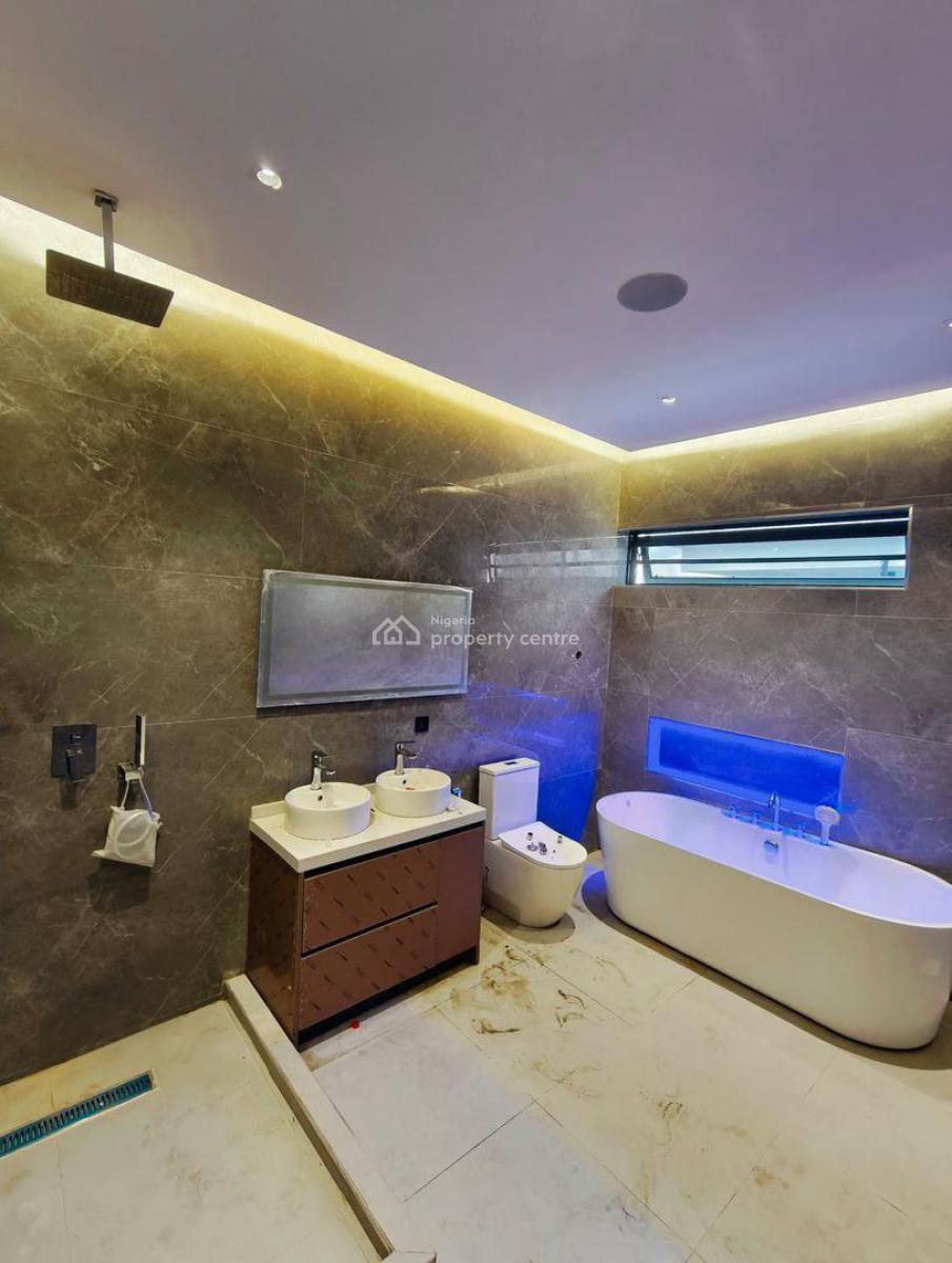 Smartly Finished 5 Bedroom Fully Detached Duplex with Bq, Smart Automated Home + Cinema, Bq in a Secured Estate, Adeniyi Jones, Ikeja, Lagos, Detached Duplex for Sale