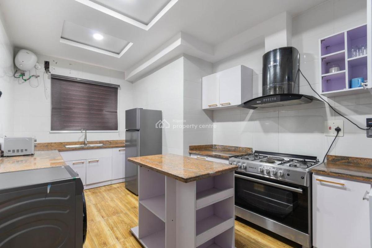 Spacious 2 Bedroom Serviced Apartment with Balcony, Ikate, Lekki, Lagos, Flat / Apartment Short Let