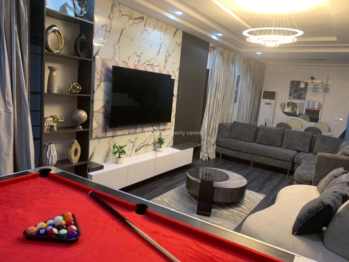 4 Bedroom Semi Detached House, Idado, Lekki, Lagos, House Short Let