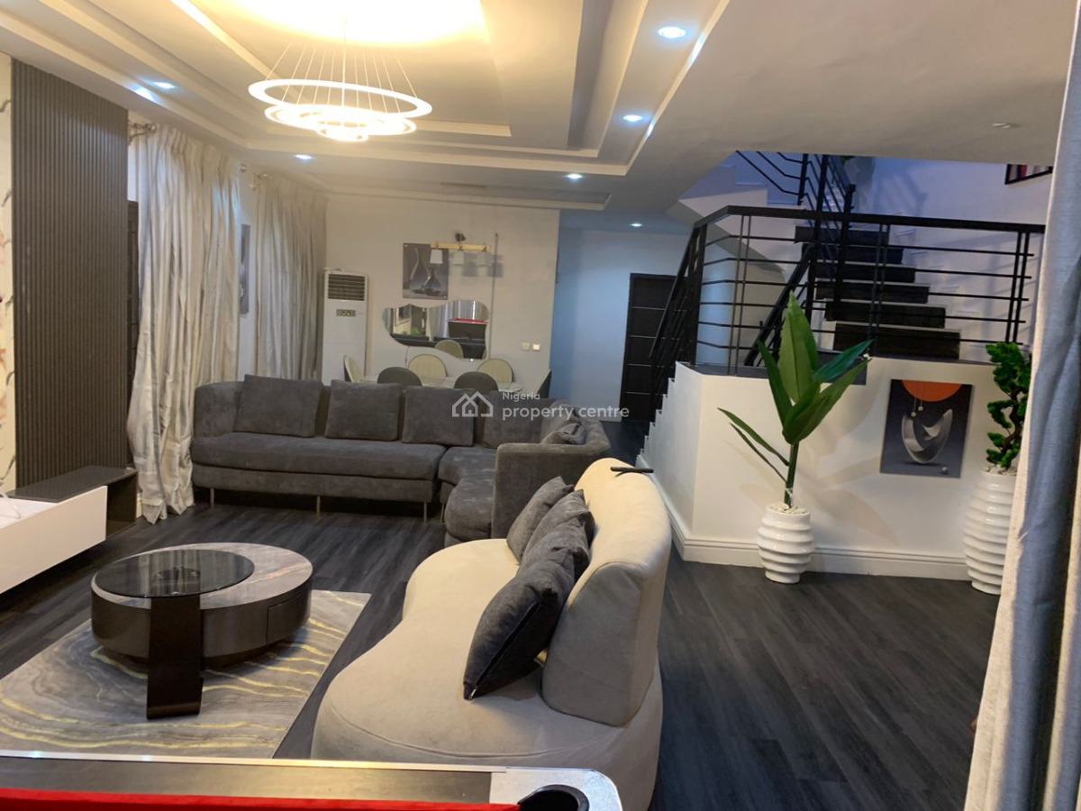 4 Bedroom Semi Detached House, Idado, Lekki, Lagos, House Short Let
