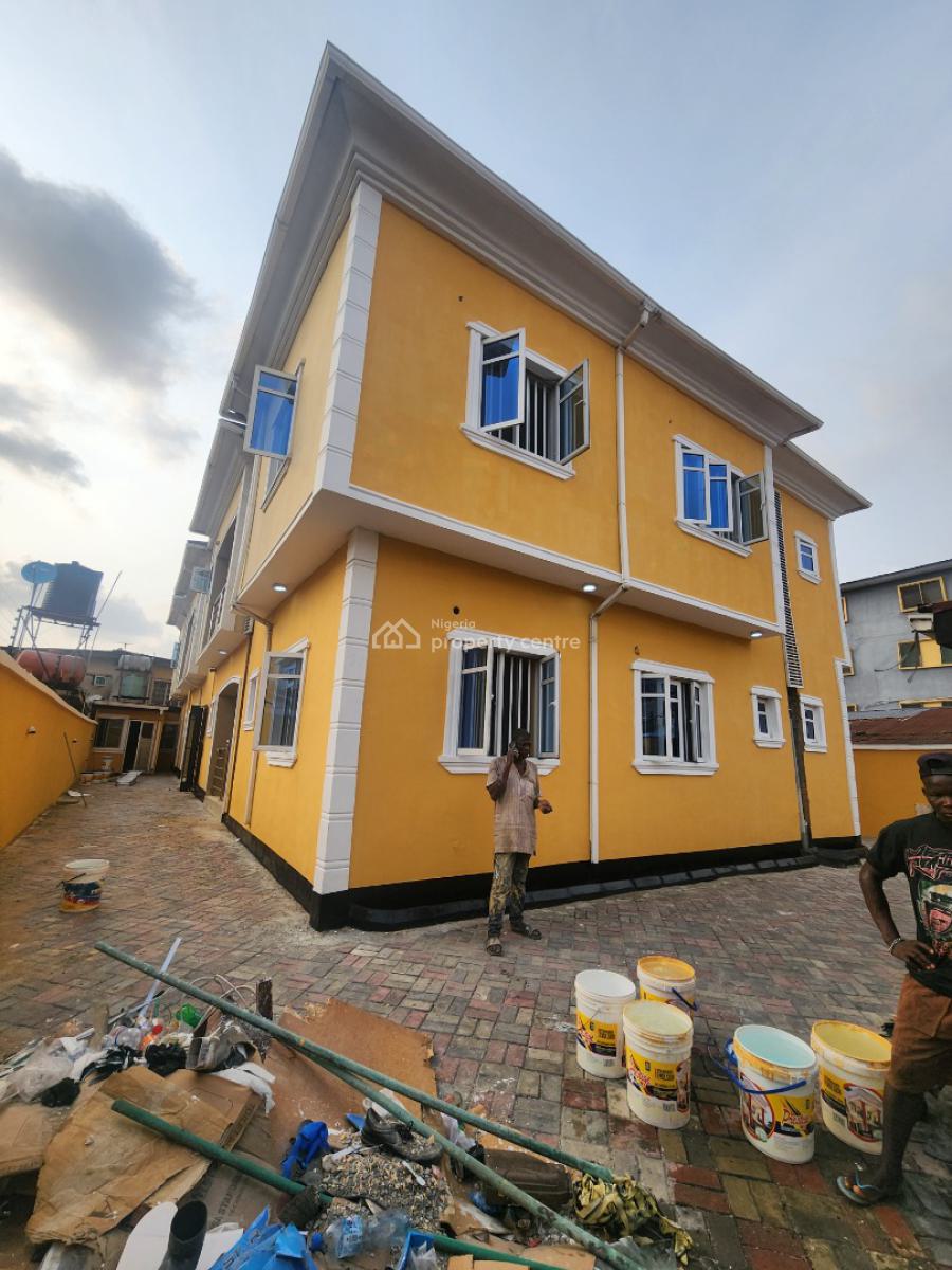 Relatively New 3-bedroom Flat Ground Floor, Off Randle Avenue Off Akerele, Ogunlana, Surulere, Lagos, House for Rent