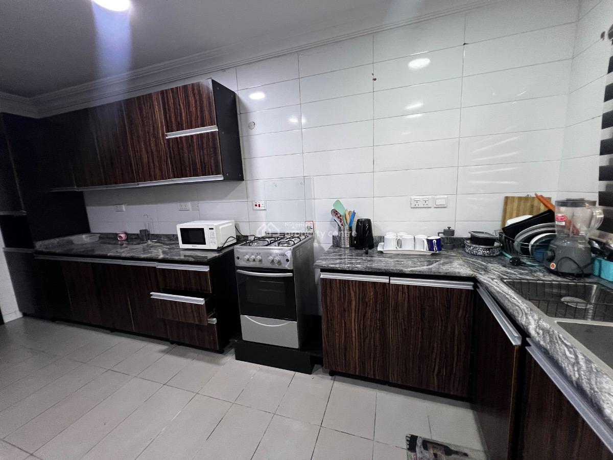 Luxury 3 Bedroom Furnished and Serviced Apartment with a Room Bq, Oniru, Victoria Island (vi), Lagos, Flat / Apartment for Rent