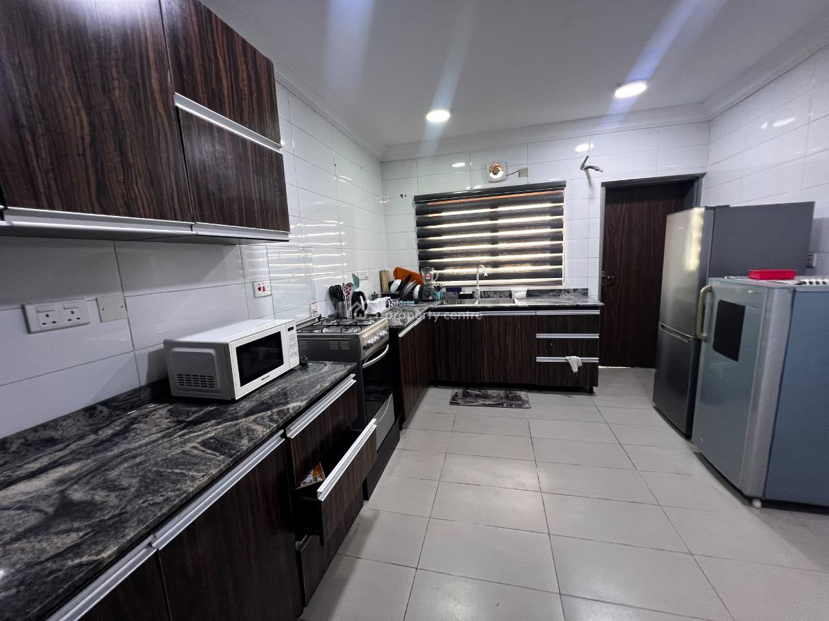 Luxury 3 Bedroom Furnished and Serviced Apartment with a Room Bq, Oniru, Victoria Island (vi), Lagos, Flat / Apartment for Rent