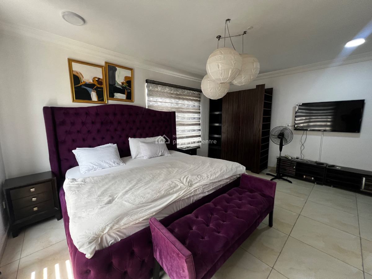 Luxury 3 Bedroom Furnished and Serviced Apartment with a Room Bq, Oniru, Victoria Island (vi), Lagos, Flat / Apartment for Rent