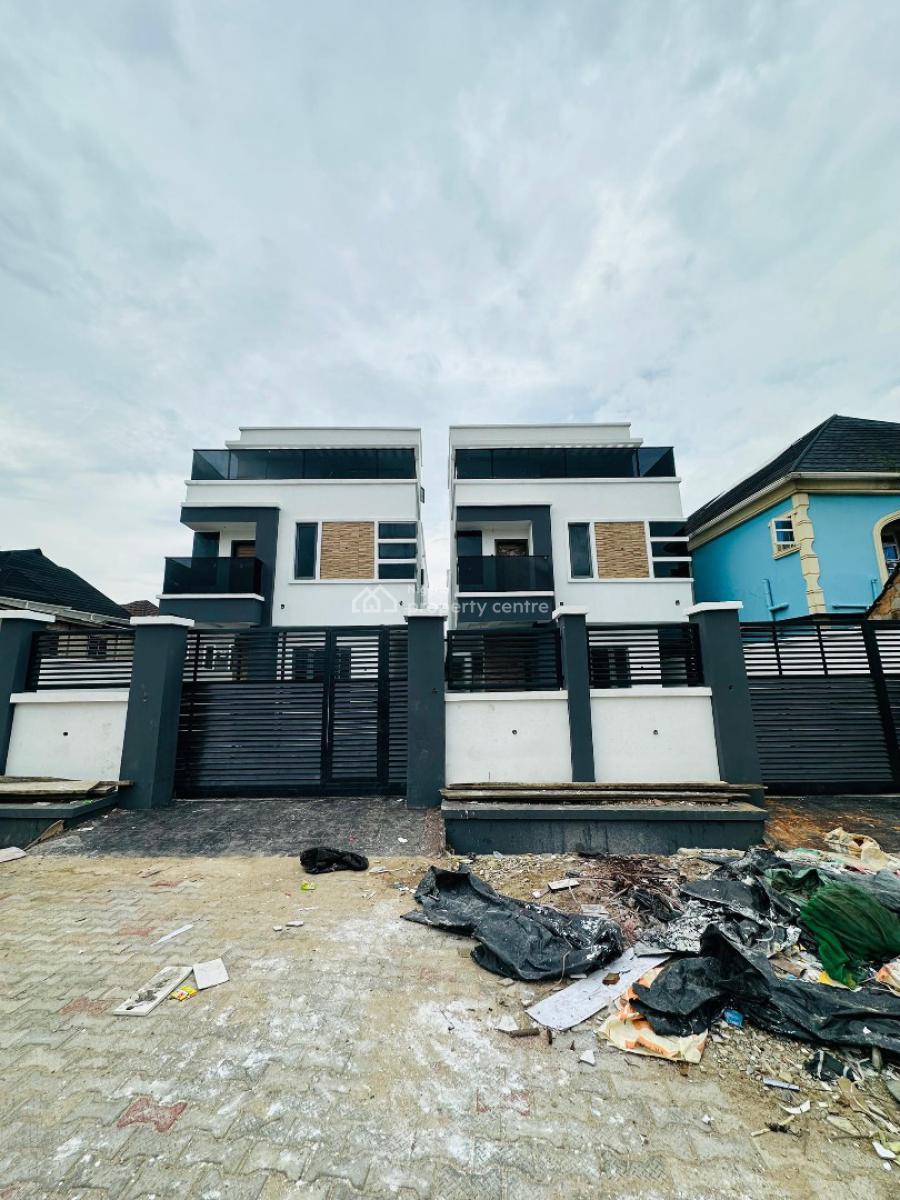 Spacious 4 Bedroom Fully Detached Duplex with Bq, Magodo, Lagos, Detached Duplex for Sale
