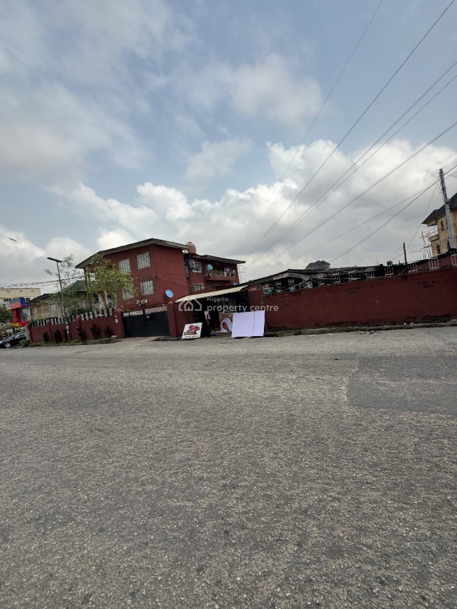 Empty Landed Property in a Strategic Space, Off Adelabu, Surulere, Lagos, Mixed-use Land for Sale