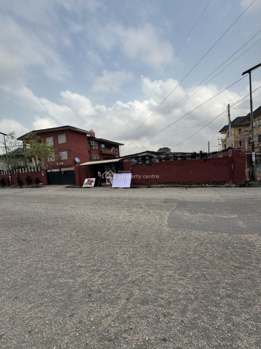 Empty Landed Property in a Strategic Space, Off Adelabu, Surulere, Lagos, Mixed-use Land for Sale