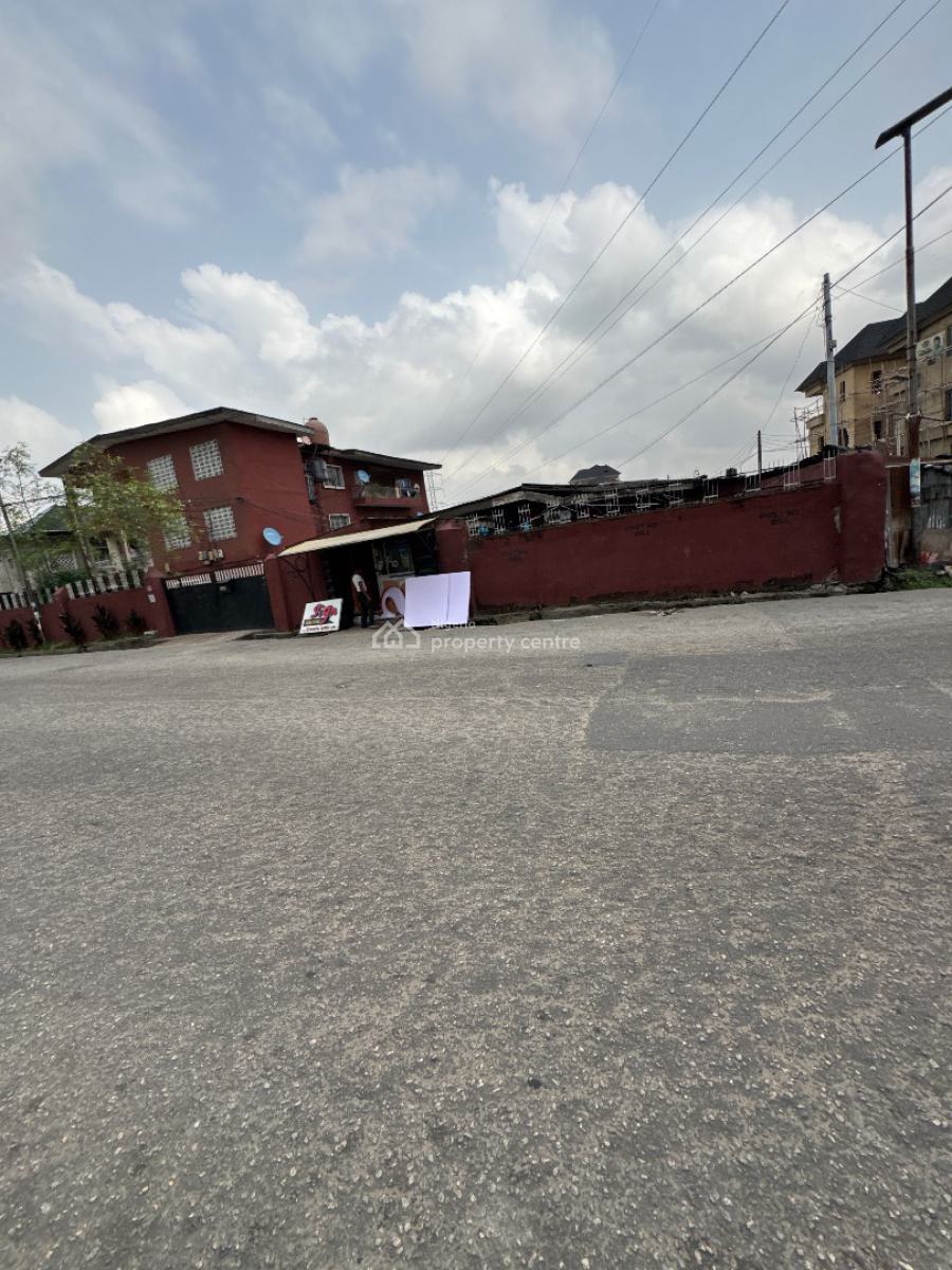 Empty Landed Property in a Strategic Space, Off Adelabu, Surulere, Lagos, Mixed-use Land for Sale