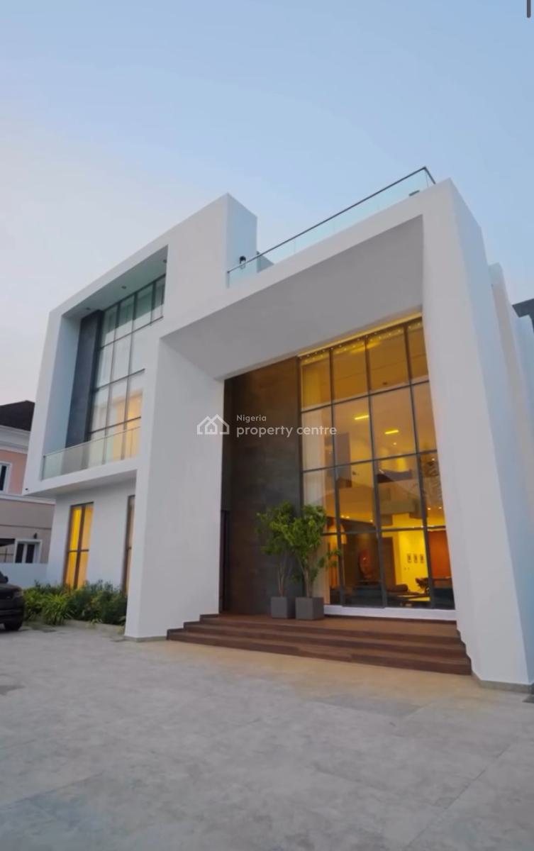 Luxury Furnished 5 Bedroom Detached Duplex with Pool, Pinnock Beach Estate, Osapa, Lekki, Lagos, Detached Duplex for Sale