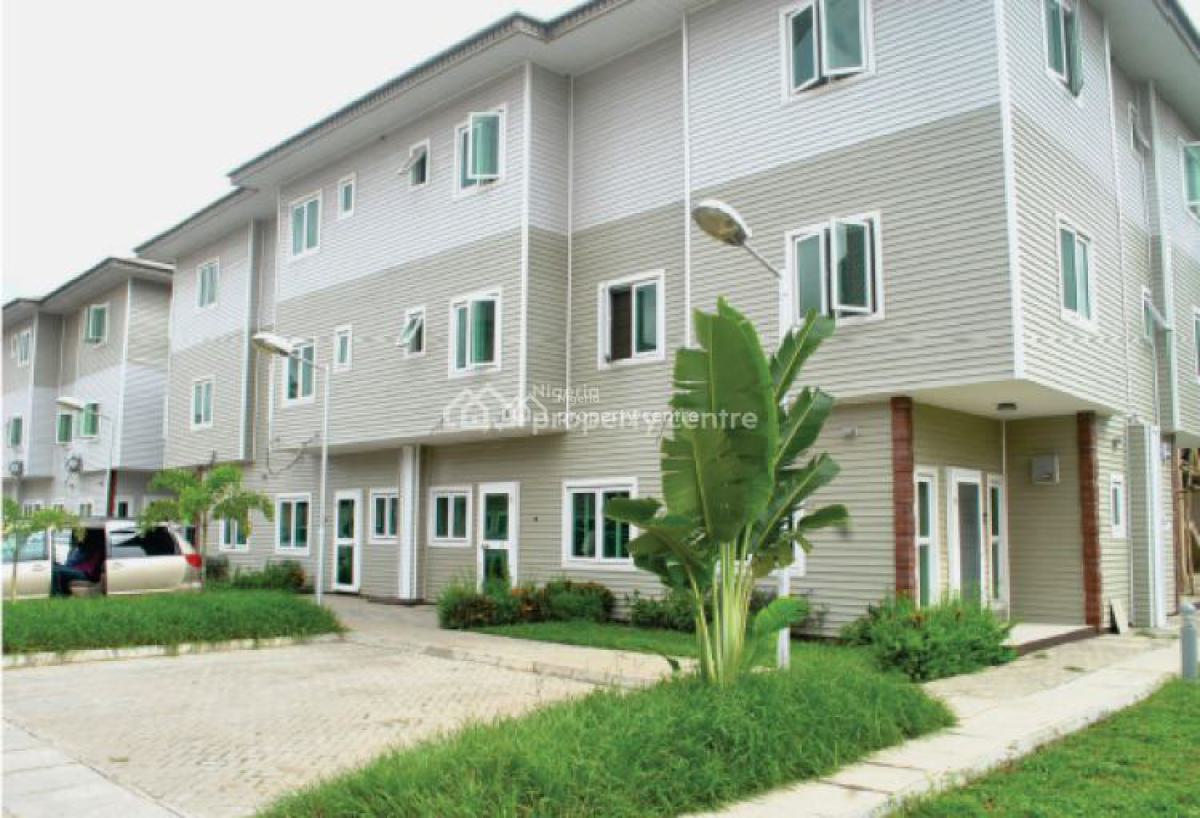 a Lovely 4 Bedroom Terrace Duplex with Bq, Royal Sanderton Estate, Saint Agnes, Yaba, Lagos, Terraced Duplex for Sale
