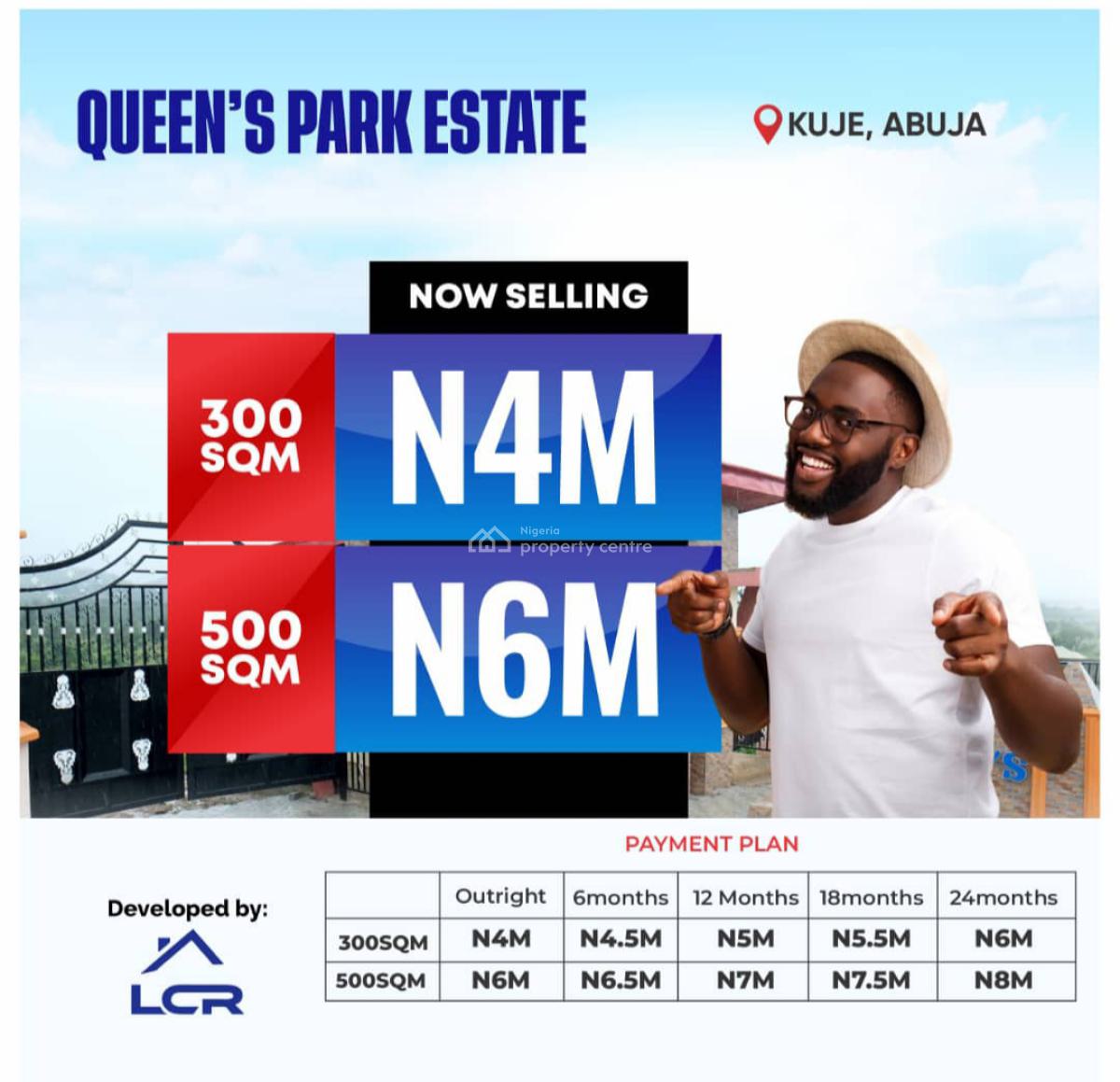 Residential Plots, Queens Park Estate, Kuje, Abuja, Residential Land for Sale