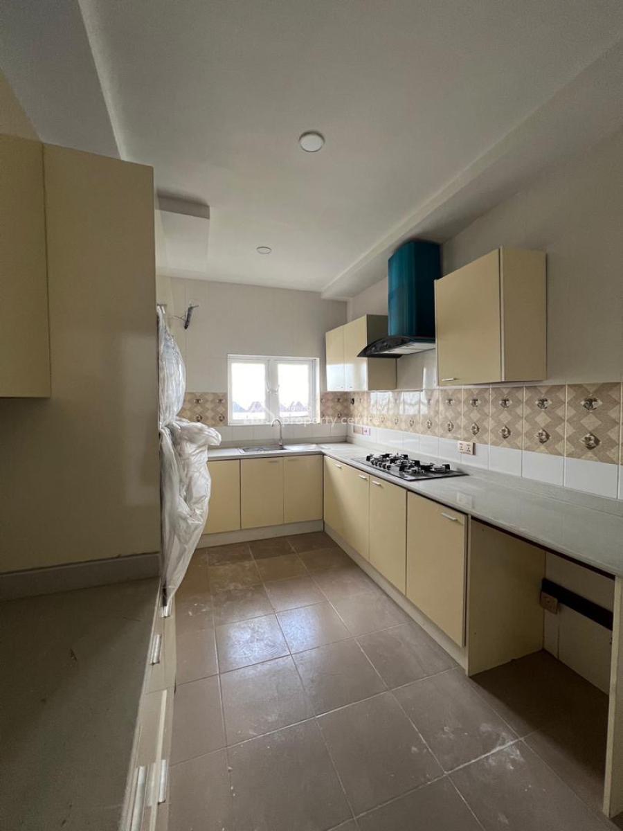 Architectural Design Luxury Serviced 4 Bedrooms Apartment with Bq, Shoprite Road, Osapa, Lekki, Lagos, Flat / Apartment for Rent