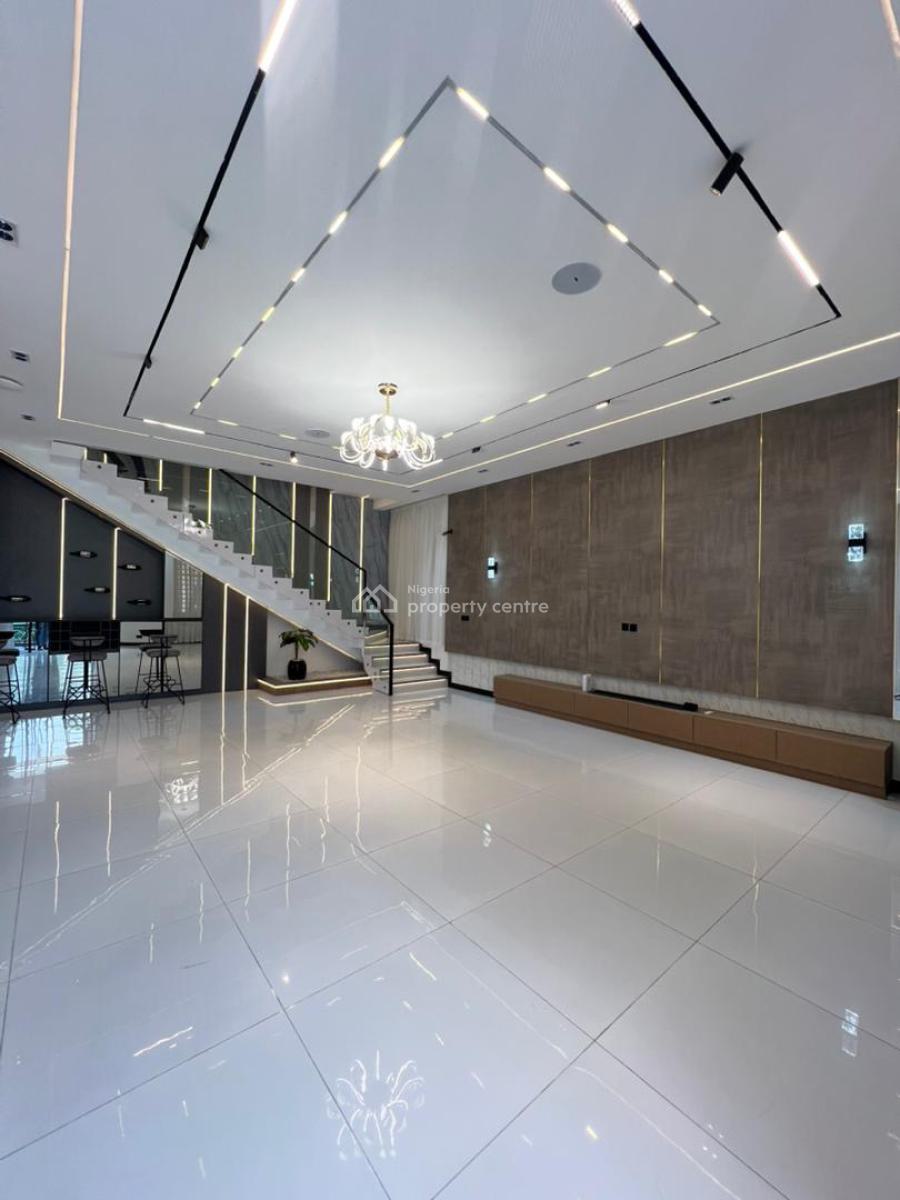 Luxurious 5 Bedroom Detached Duplex with Bq, Pool, Rooftop and Cinema, Chevron, Lekki, Lagos, Detached Duplex for Sale