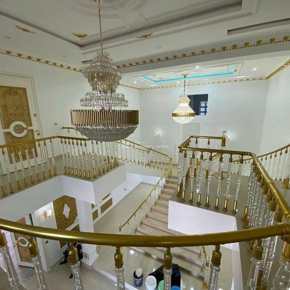 7 Bedroom Mansion Duplex and 3 Bedroom Guest Charlet, Katampe Extension, Katampe, Abuja, Detached Duplex for Sale