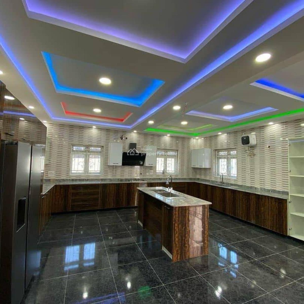 7 Bedroom Mansion Duplex and 3 Bedroom Guest Charlet, Katampe Extension, Katampe, Abuja, Detached Duplex for Sale