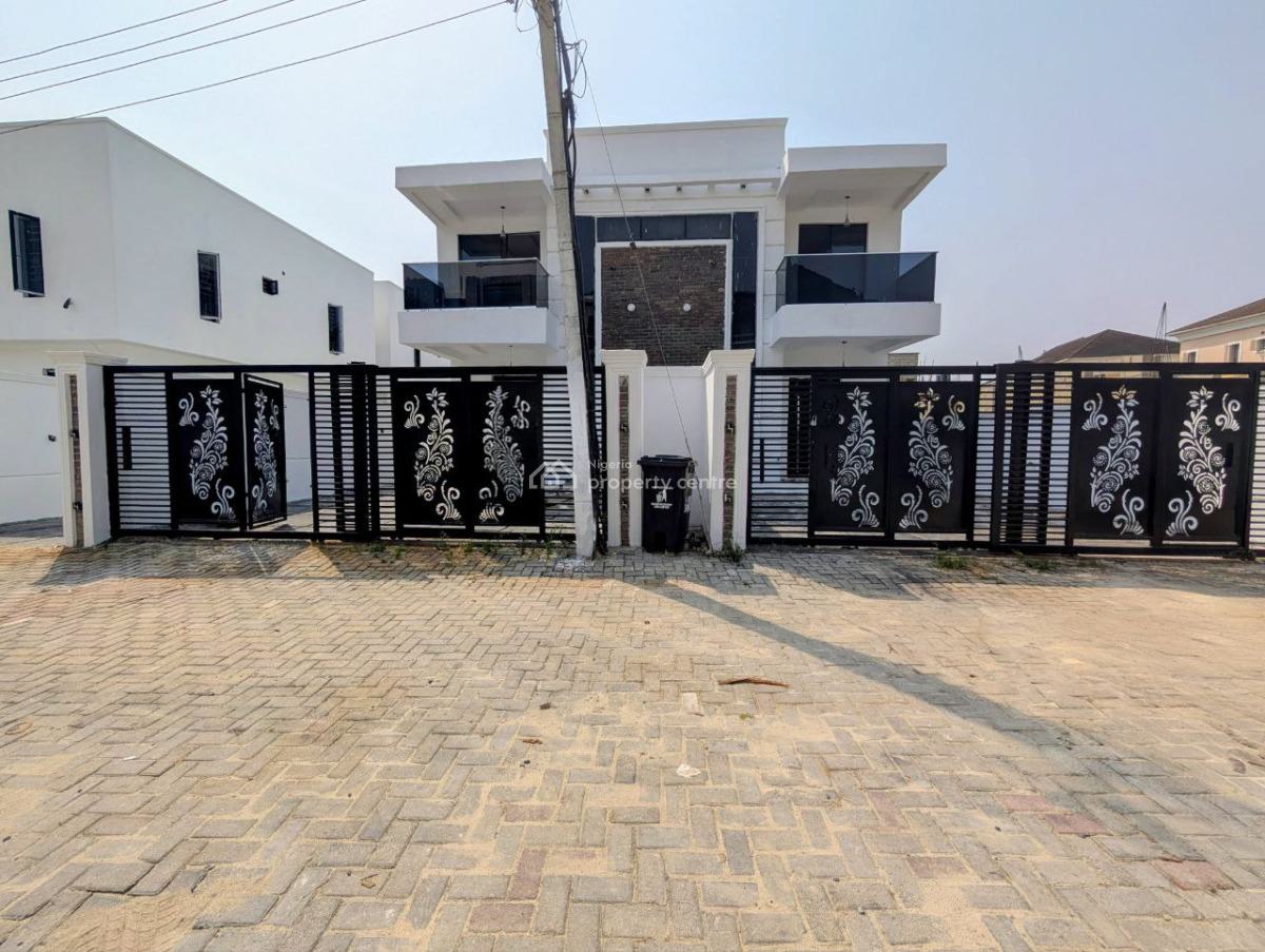Brand New 3 Bedroom Semi-detached Duplex with Fitted Bq, Peninsula Garden Estate, Sangotedo, Ajah, Lagos, Semi-detached Duplex for Sale