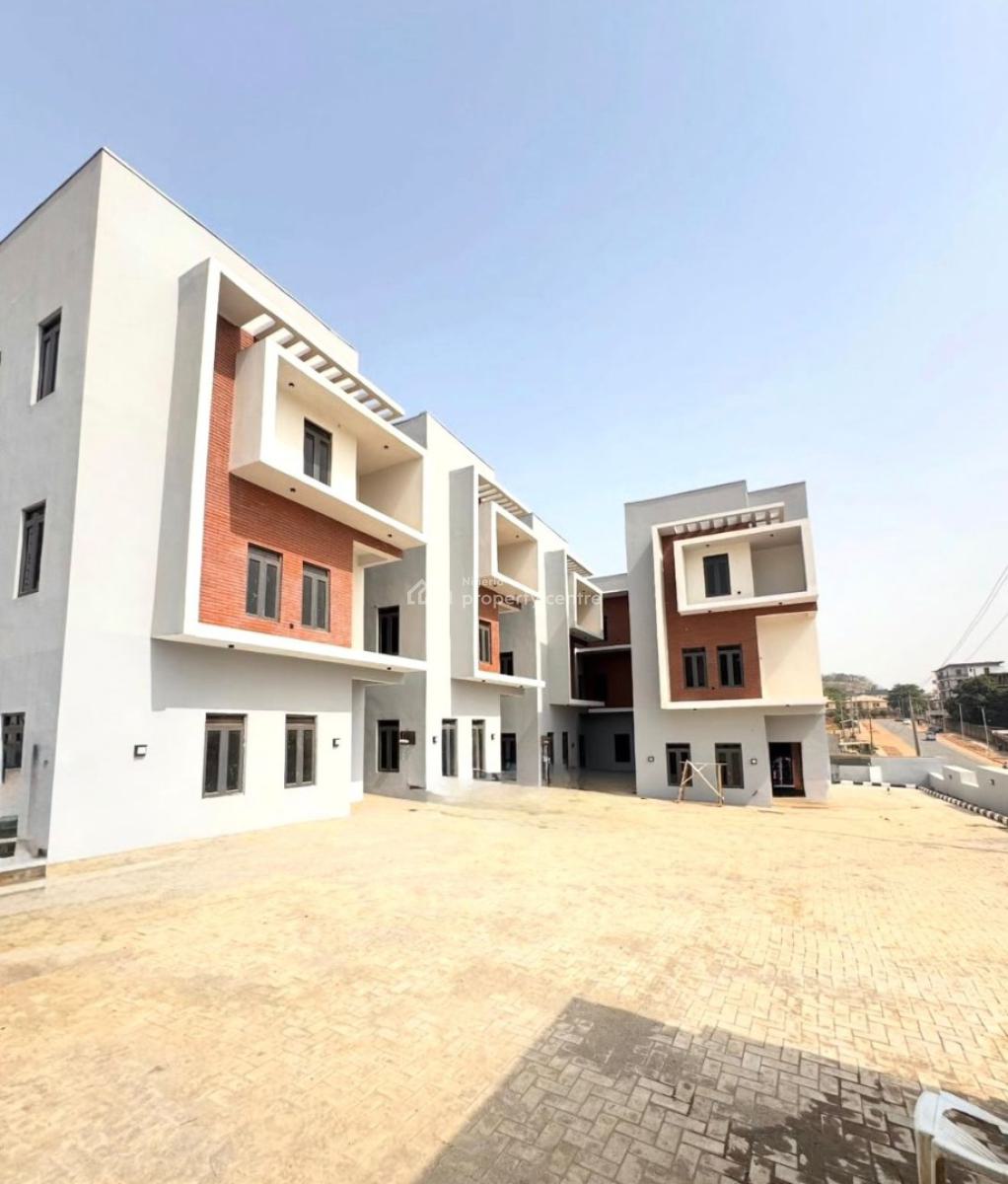 Brand New 4 Bedroom Terrace Duplex with Bq, Mabushi, Abuja, Terraced Duplex for Rent
