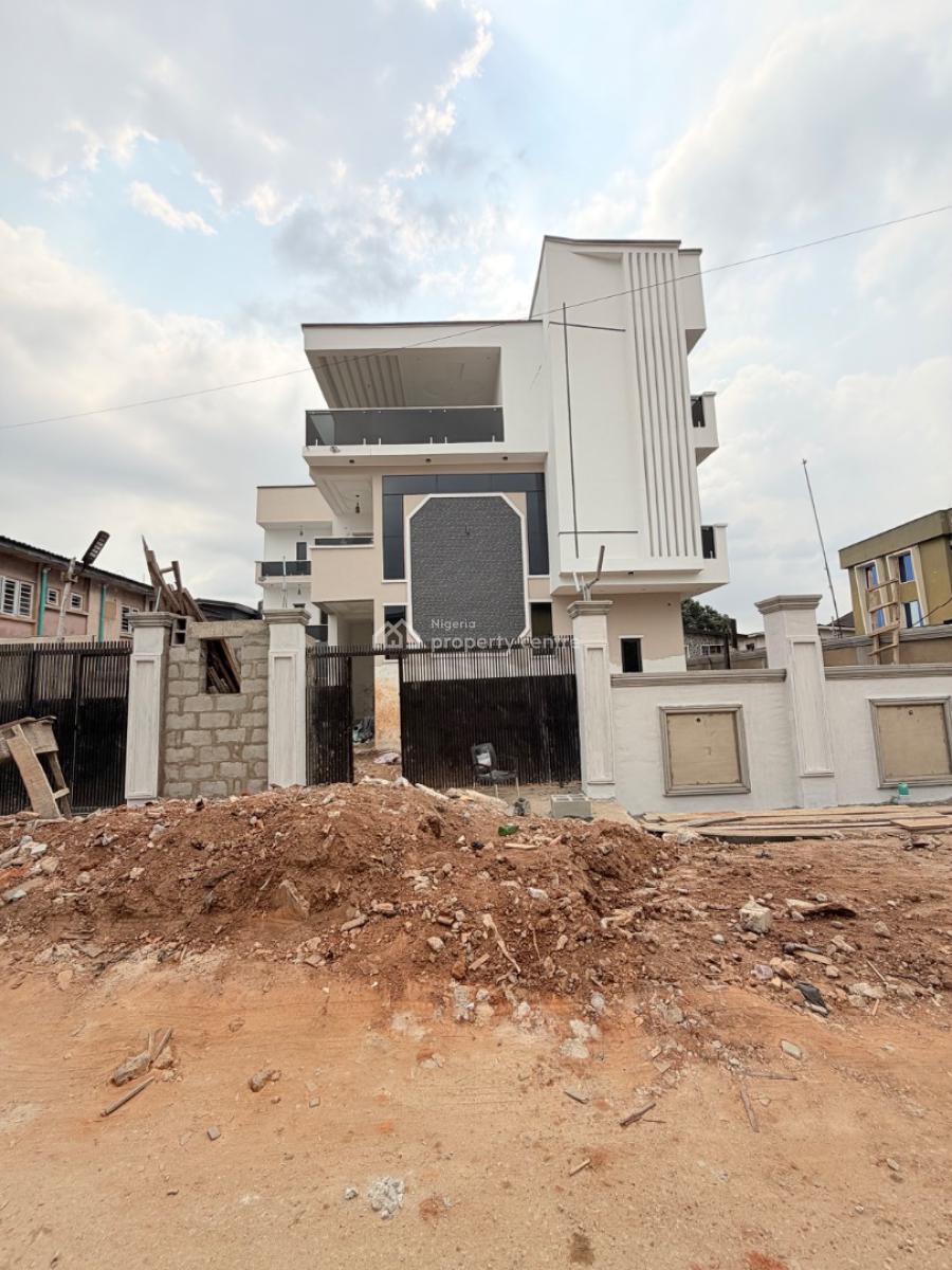 Newly Built 4 Bedroom Semi Detached Duplex with Bq, Maryland, Lagos, Semi-detached Duplex for Sale