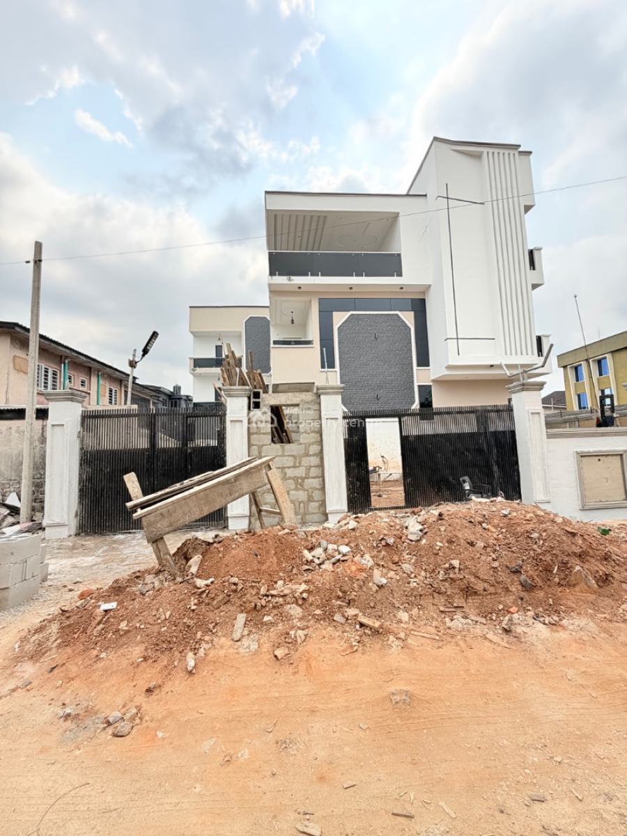 Newly Built 4 Bedroom Semi Detached Duplex with Bq, Maryland, Lagos, Semi-detached Duplex for Sale