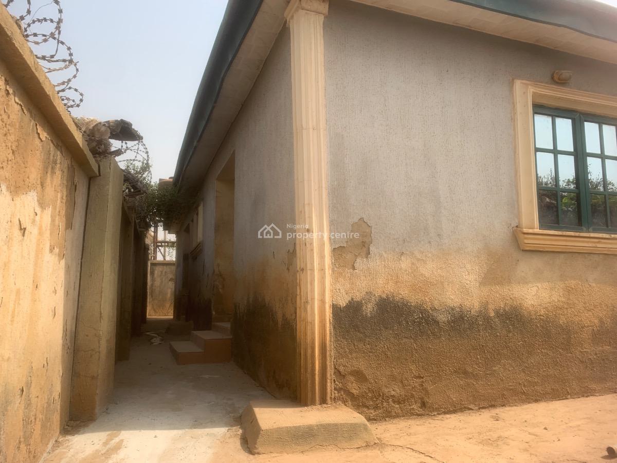 Distress 3 Bedroom Bungalow with 2 Self Contained Boys Quarters, Efab, Lokogoma District, Abuja, Detached Bungalow for Sale
