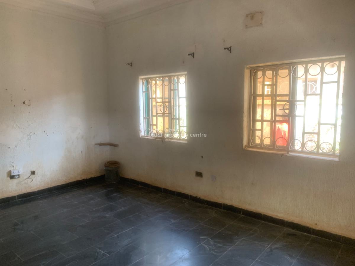Distress 3 Bedroom Bungalow with 2 Self Contained Boys Quarters, Efab, Lokogoma District, Abuja, Detached Bungalow for Sale