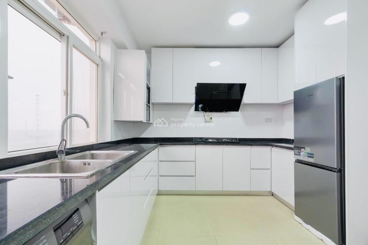 Water Front 3 Bedroom Furnished Apartment Available, Lekki Phase 1, Lekki, Lagos, House for Rent