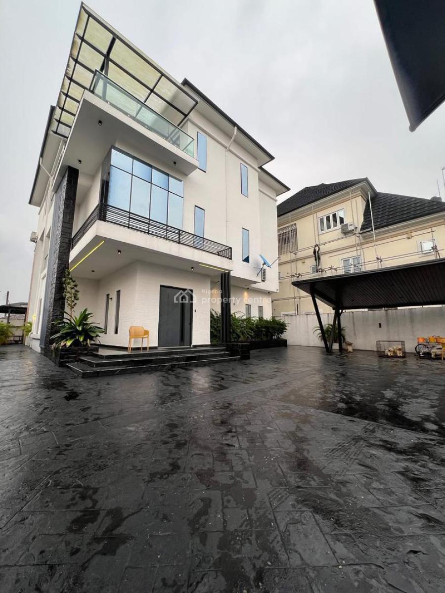 Exquisitely Built 5 Bedrooms Detached Automated Triplex with Penthouse, New Gra, Port Harcourt, Rivers, Detached Duplex for Sale