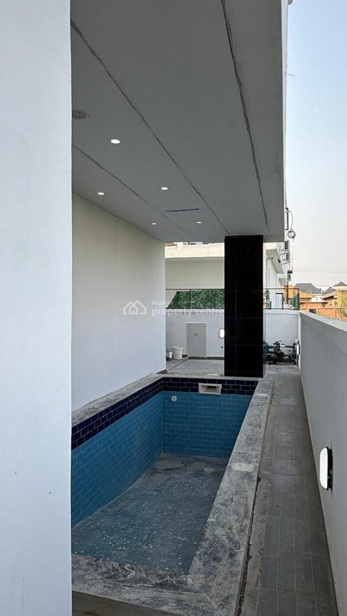 Luxury 5 Bedroom Fully Detached Duplex with Bq & Pool, Chevron Tollgate, Lekki, Lagos, Detached Duplex for Sale
