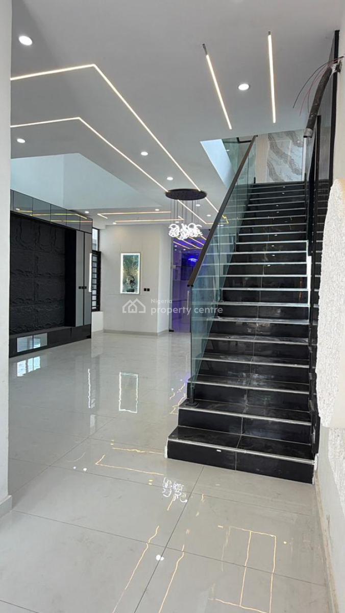 Luxury 5 Bedroom Fully Detached Duplex with Bq & Pool, Chevron Tollgate, Lekki, Lagos, Detached Duplex for Sale