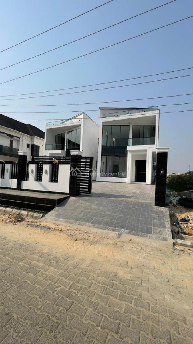 Luxury 5 Bedroom Fully Detached Duplex with Bq & Pool, Chevron Tollgate, Lekki, Lagos, Detached Duplex for Sale
