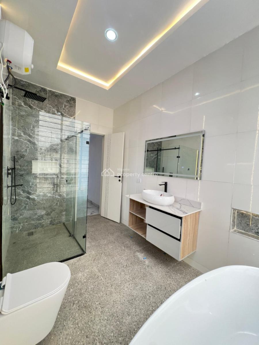 Spacious 5 Bedroom Detaced Duplex with Bq, Cinema, Rooftop Terrace, Chevron, Lekki, Lagos, Detached Duplex for Sale