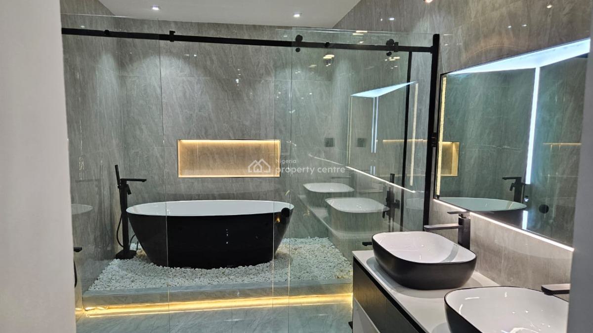 Fully Detached 5 Bedroom 2 Storey Duplex with Private Beach, Off Alpha Beach Road, Lekki, Lagos, Detached Duplex for Sale