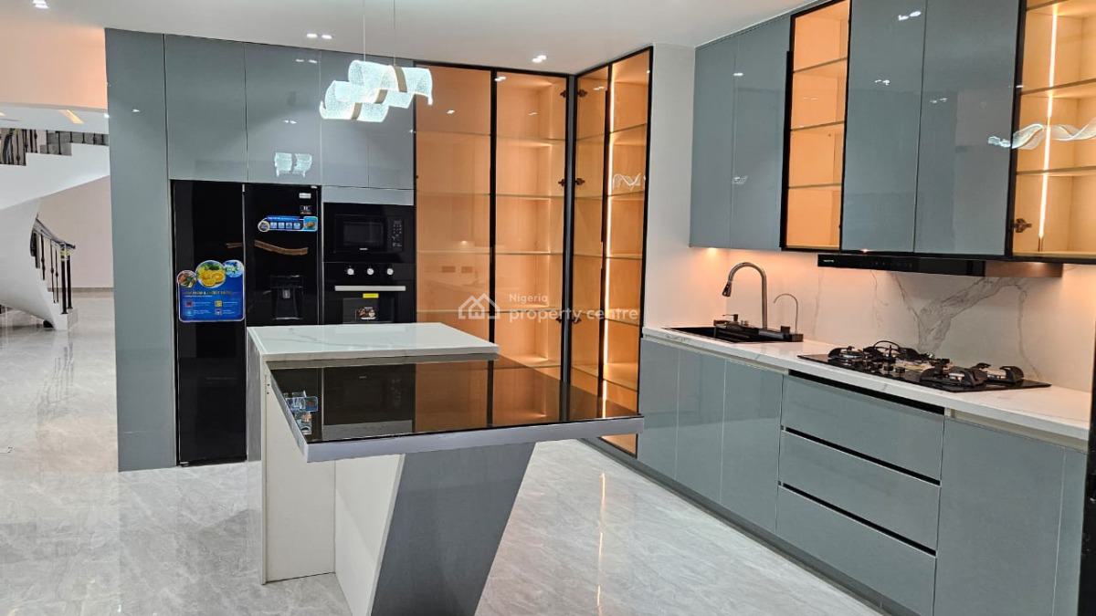 Fully Detached 5 Bedroom 2 Storey Duplex with Private Beach, Off Alpha Beach Road, Lekki, Lagos, Detached Duplex for Sale