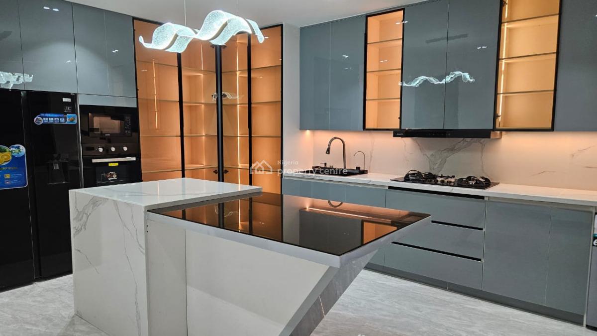 Fully Detached 5 Bedroom 2 Storey Duplex with Private Beach, Off Alpha Beach Road, Lekki, Lagos, Detached Duplex for Sale