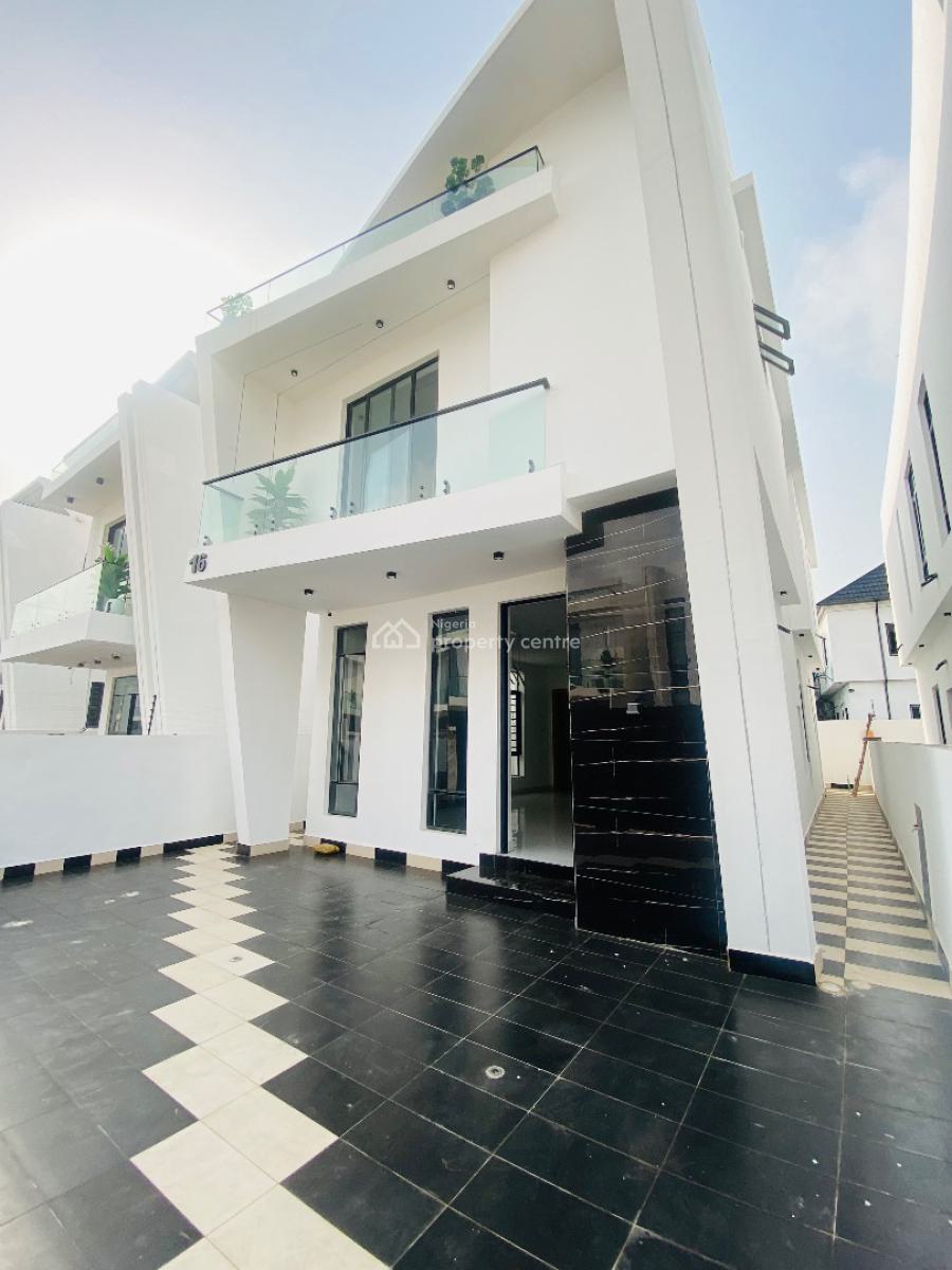 Beautiful 4-bedroom Detached Home with Bq, Orchid Road, Lekki, Lagos, Detached Duplex for Sale